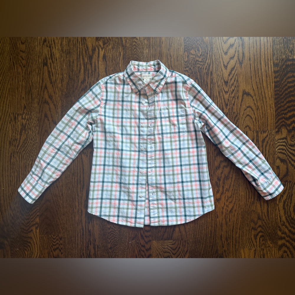 Crewcuts button up shirt - size 8